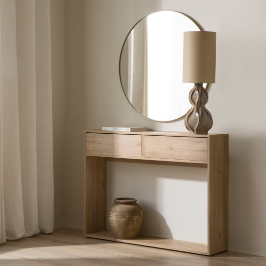 kenay home Consola natural 2 cajones Oferta especial