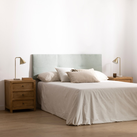 kenay home Cabecero tapizado 150/160 menta Precio de fábrica