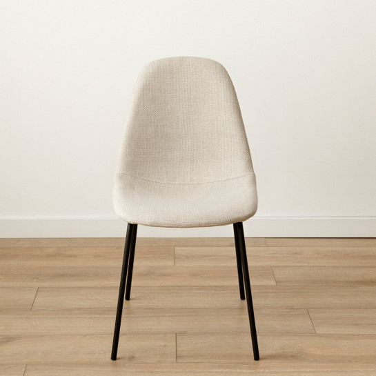 kenay home Silla tapizada beige Grandes descuentos
