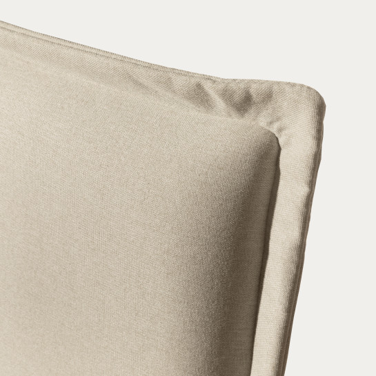 kenay home Cabecero tapizado desenfundable 150/160 beige Limitado a 3 días