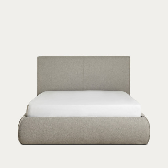 kenay home Cama tapizada gris 180 Outlet online