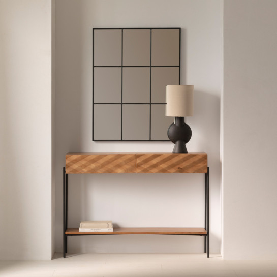 kenay home Consola natural 2 cajones En oferta