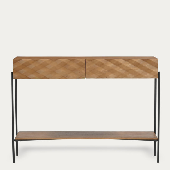 kenay home Consola natural 2 cajones En oferta
