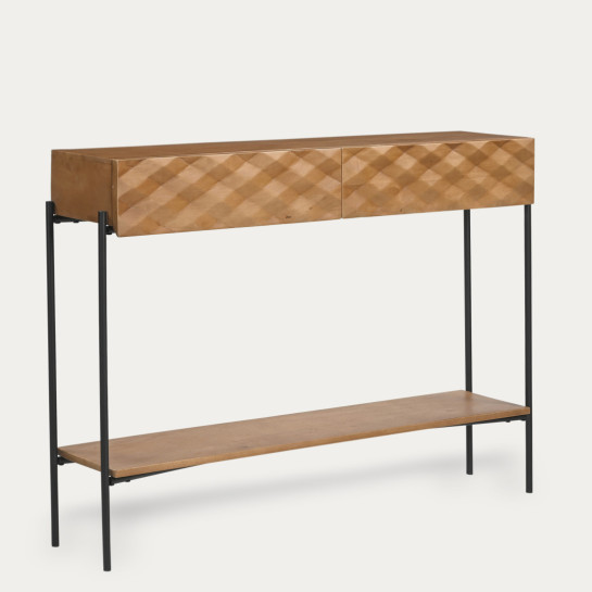 kenay home Consola natural 2 cajones En oferta