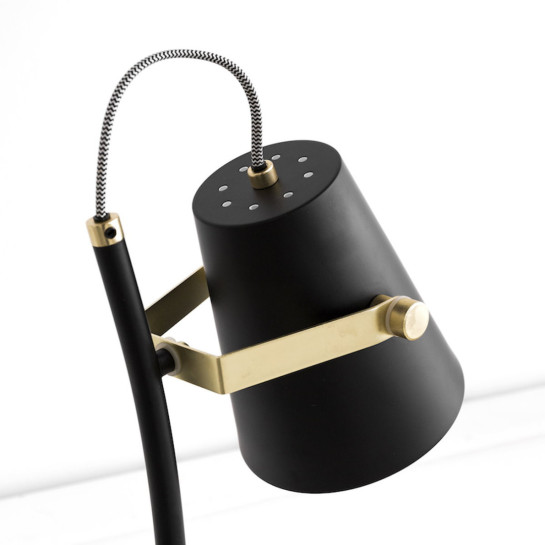 kenay home Lámpara de pie negra En oferta