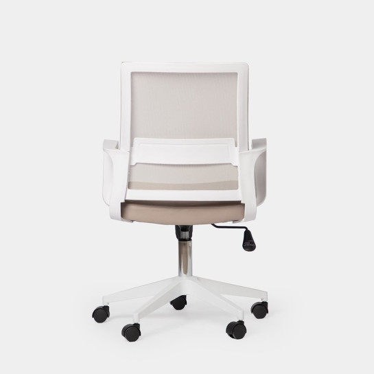 kenay home Silla de escritorio tapizada beige En línea