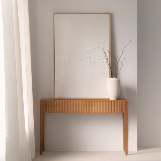 kenay home Consola natural 2 cajones Outlet online