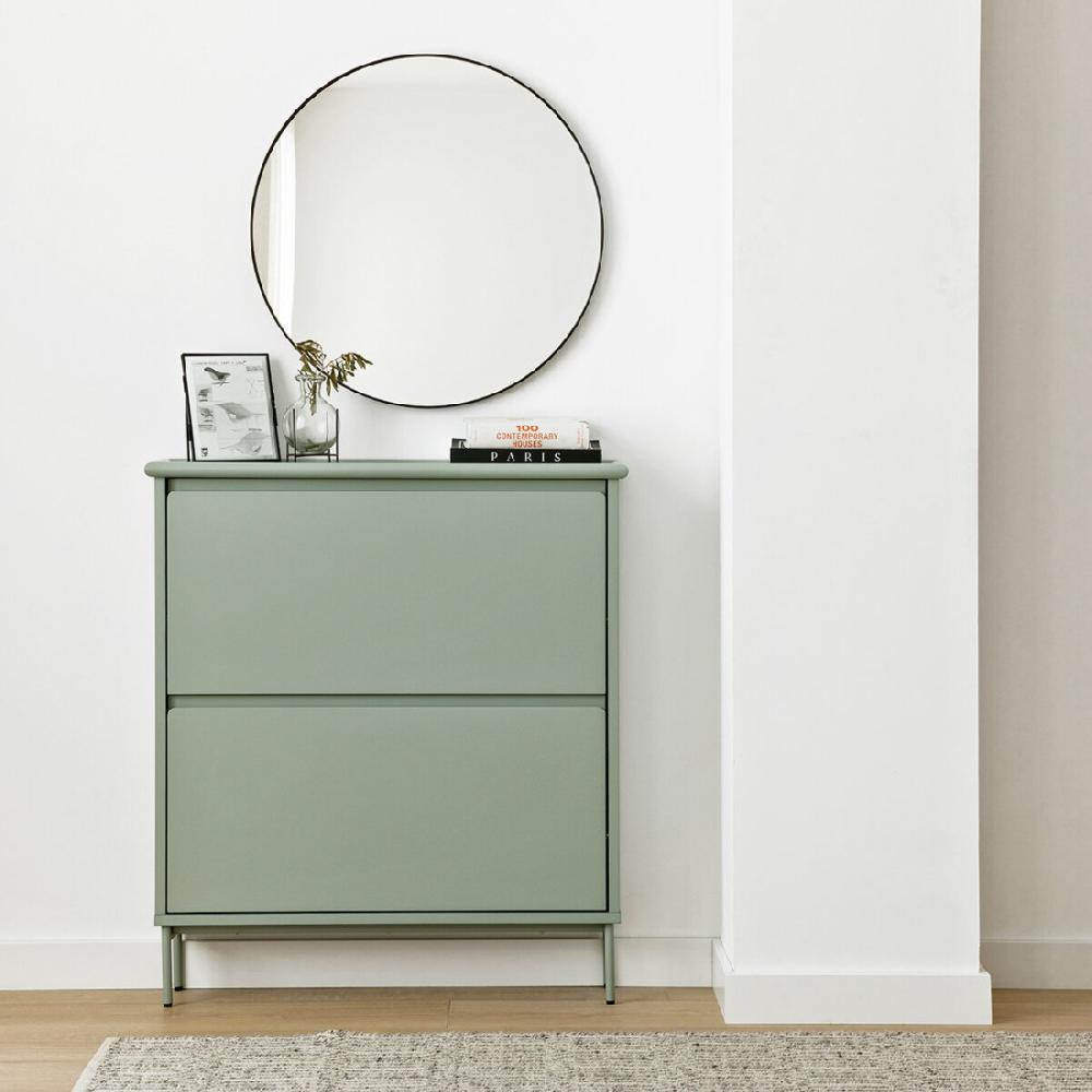 kenay home Zapatero verde Gran oferta