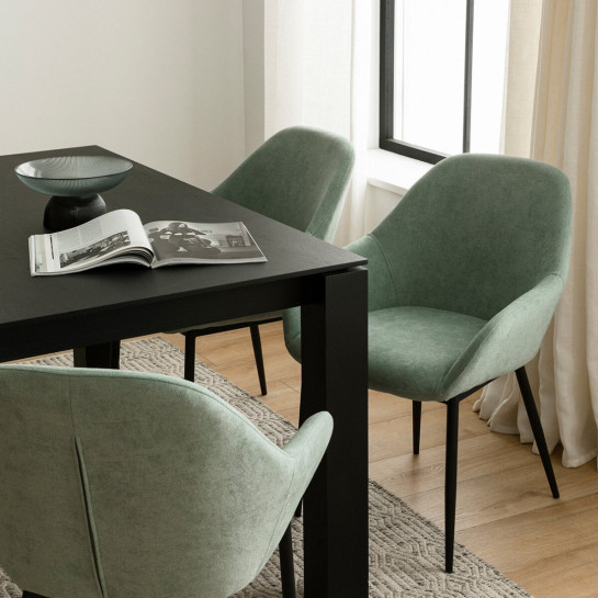 kenay home Silla tapizada menta Rebajas baratas