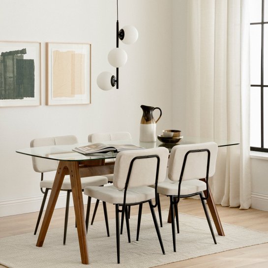 kenay home Silla tapizada beige Tienda