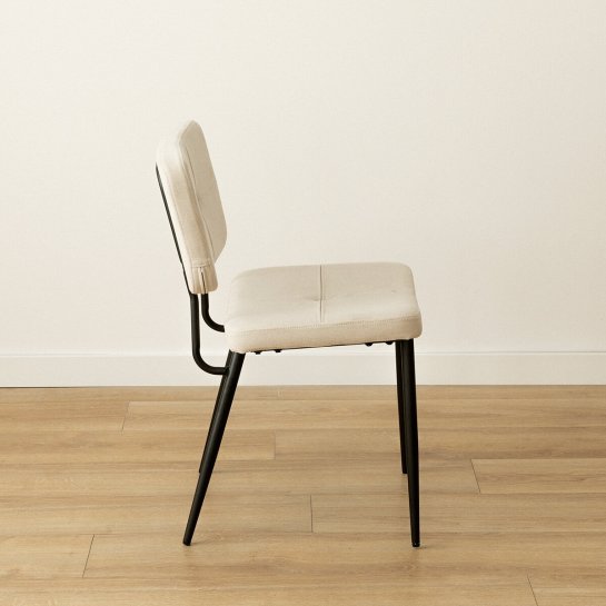 kenay home Silla tapizada beige Tienda