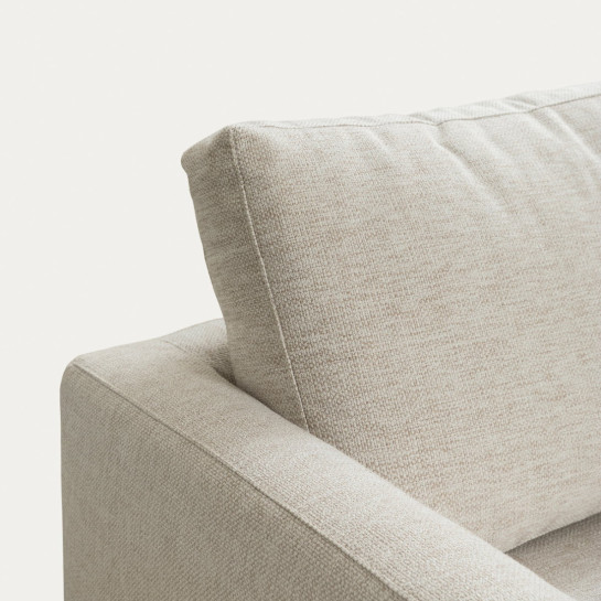 kenay home Sofá beige chaise mediana derecha Libre de impuestos