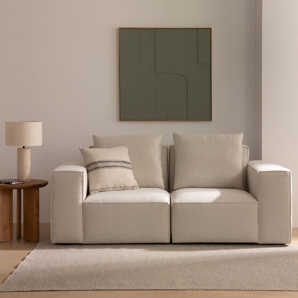 kenay home Sofá 2 plazas perla Última moda
