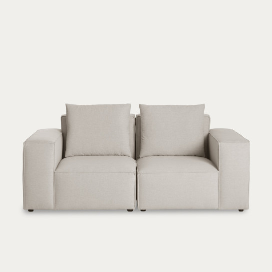 kenay home Sofá 2 plazas perla Última moda