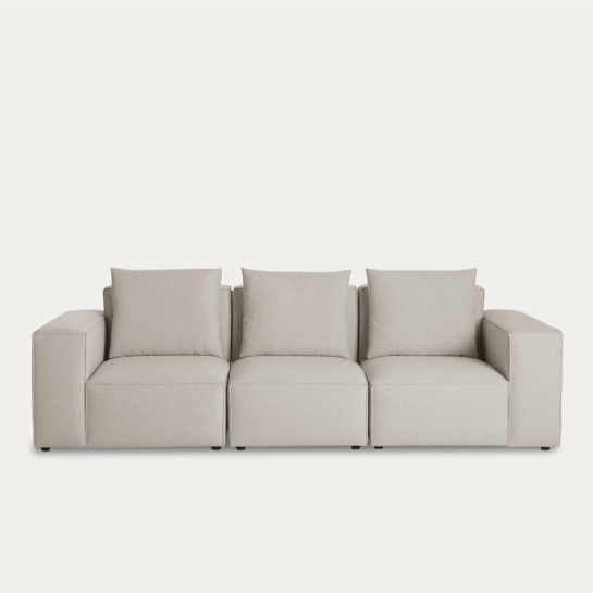 kenay home Sofá 3 plazas perla Descuento por venta flash