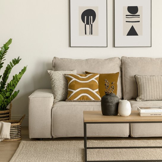 kenay home Sofá rinconera 6 plazas personalizable Ofertas de temporada
