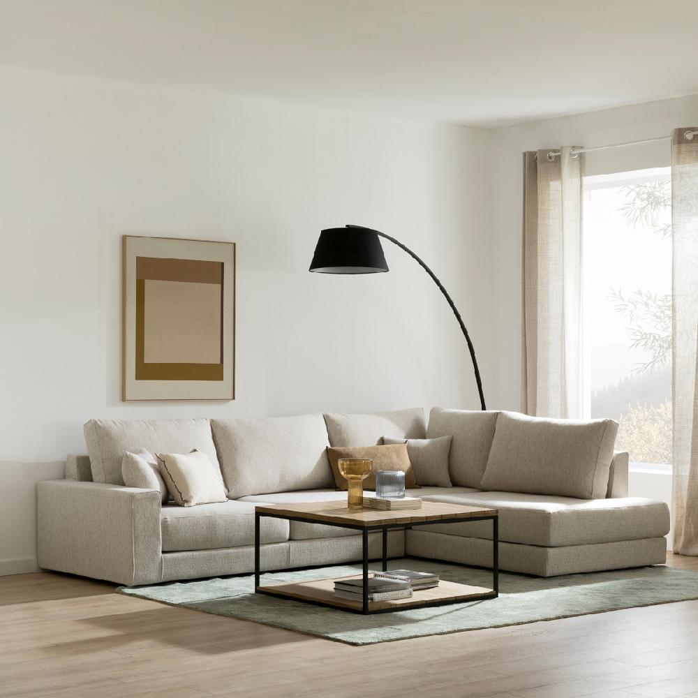 kenay home Sofá rinconera derecha beige En línea