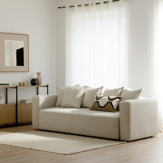 kenay home Sofá cama beige Outlet