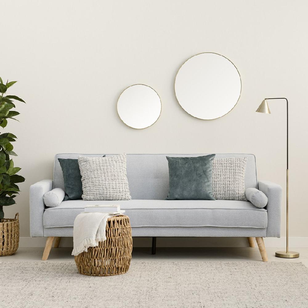 kenay home Sofá cama gris