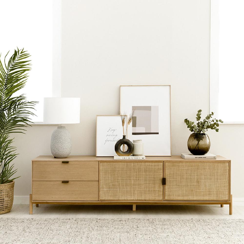 kenay home Mueble TV 185 roble Descuento