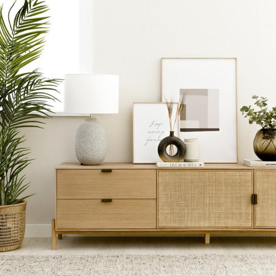 kenay home Mueble TV 185 roble Descuento