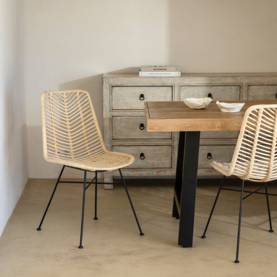 kenay home Silla ratán natural Últimos 2 días