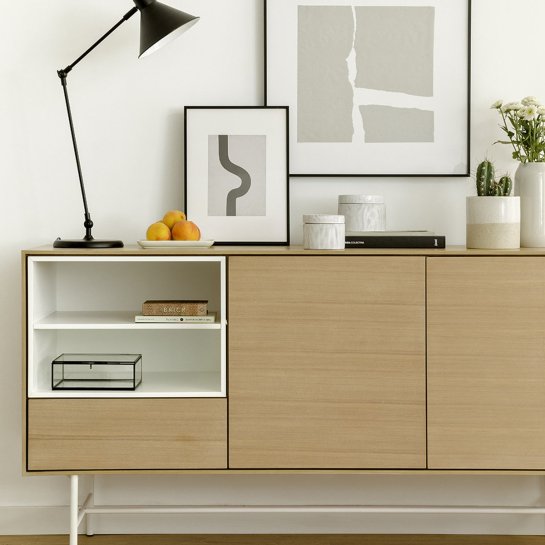 kenay home Aparador 160 whitewash Ofertas de temporada