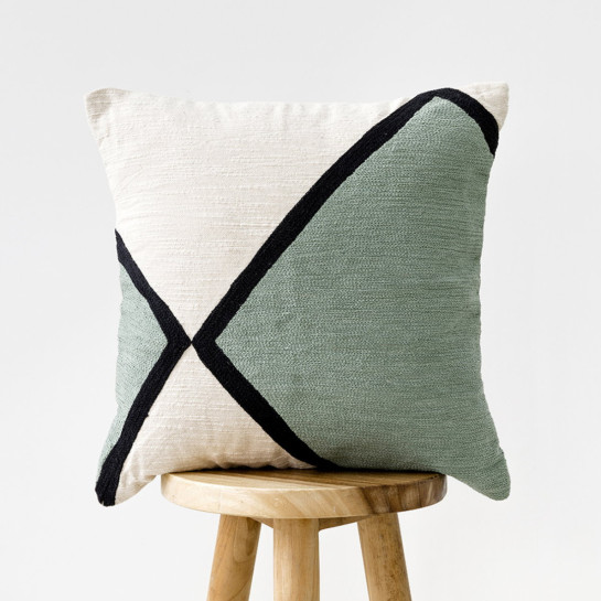 kenay home Pack 2 cojines menta Ventas relámpago