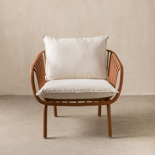 kenay home Pack 2 sillones de jardín terracota Envío gratis