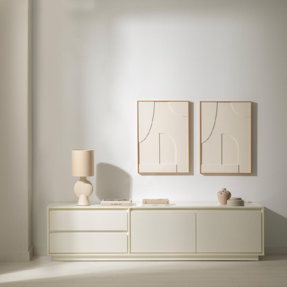 kenay home Mueble TV 200 blanco