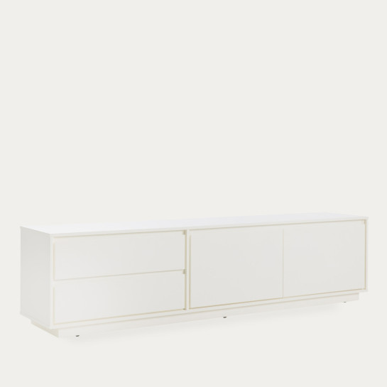 kenay home Mueble TV 200 blanco Ahorra y exporta