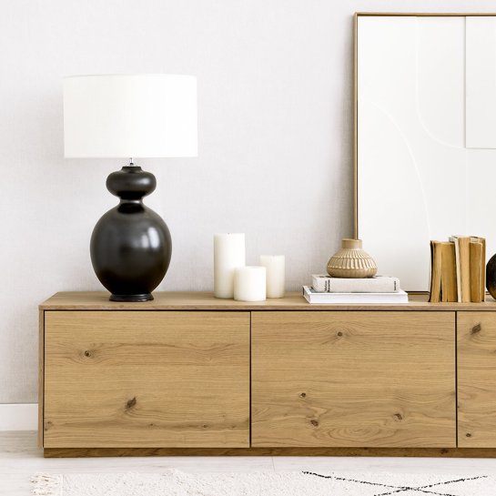 kenay home Mueble TV 240 roble nudoso En oferta
