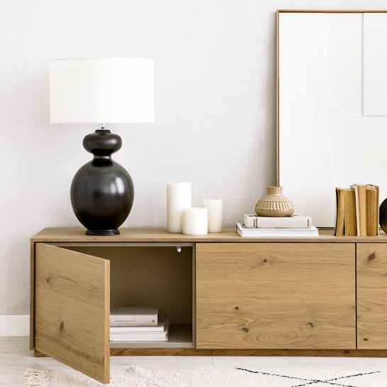 kenay home Mueble TV 240 roble nudoso En oferta