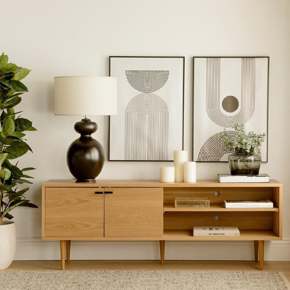 kenay home Mueble TV 150 acabado roble Tienda