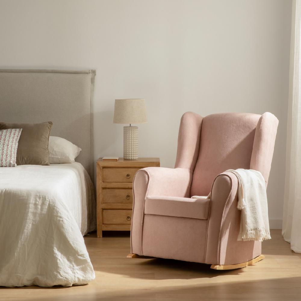 kenay home Balancín tapizado rosa Mejor oferta