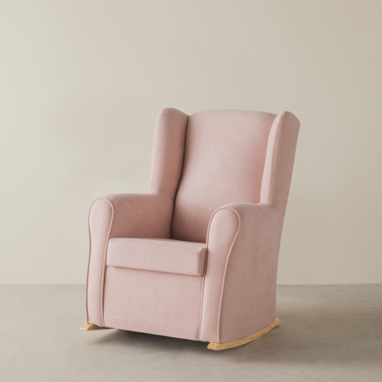 kenay home Balancín tapizado rosa Mejor oferta