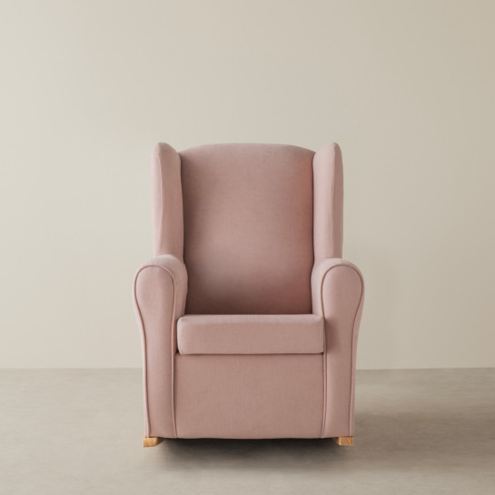 kenay home Balancín tapizado rosa Mejor oferta