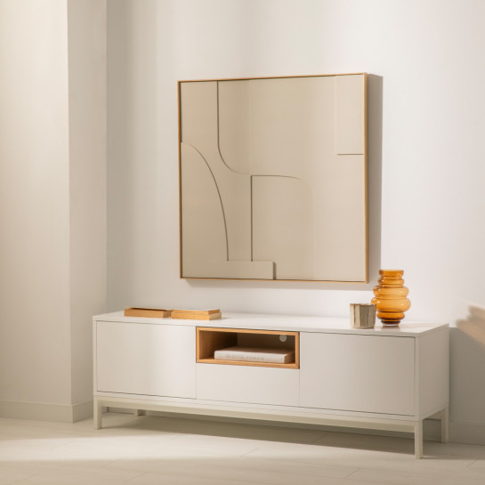 kenay home Mueble TV 150 blanco Rebajas online