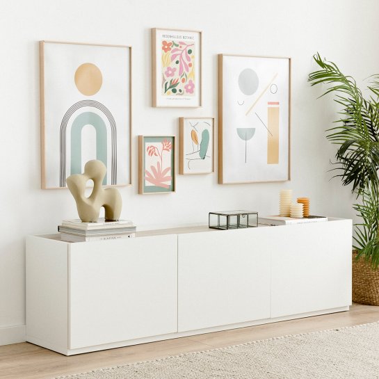 kenay home Mueble TV 180 blanco Rebajas top