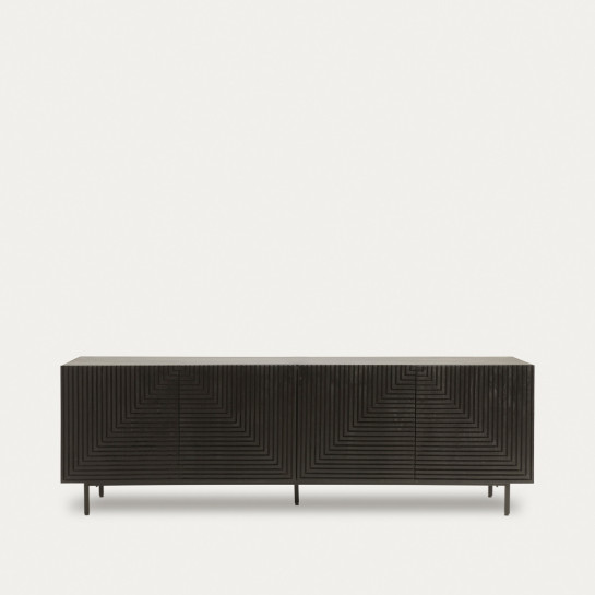kenay home Mueble TV 200 negro Oferta especial