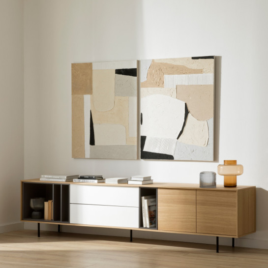 kenay home Mueble TV 240 grafito ÚLTIMAS EDICIONES