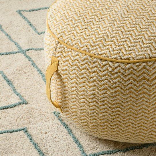 kenay home Puf mostaza Precio de fábrica