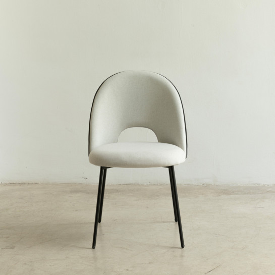 kenay home Silla tapizada beige Liquidación