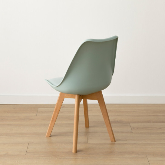 kenay home Silla polipropileno verde Envío internacional gratuito
