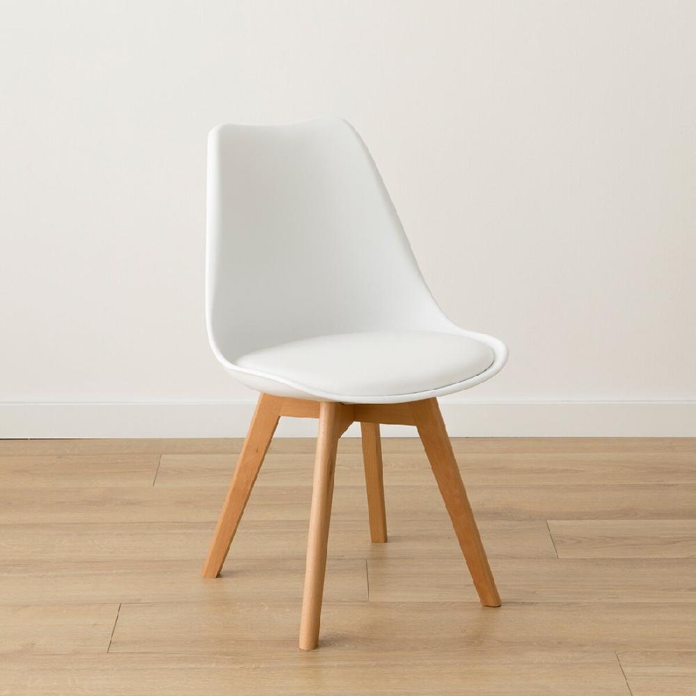 kenay home Silla polipropileno blanca