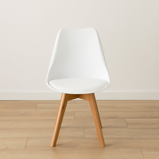 kenay home Silla polipropileno blanca Tienda de fábrica