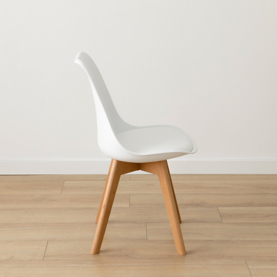 kenay home Silla polipropileno blanca Tienda de fábrica