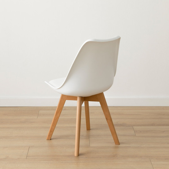 kenay home Silla polipropileno blanca Tienda de fábrica