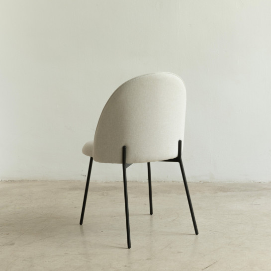 kenay home Silla tapizada beige Precios de Black Friday