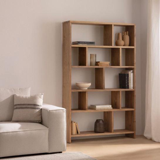 kenay home Estantería natural Grandes ahorros
